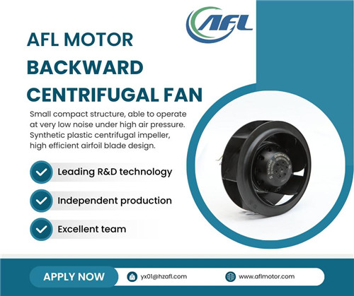 Backward Centrifugal Fan
